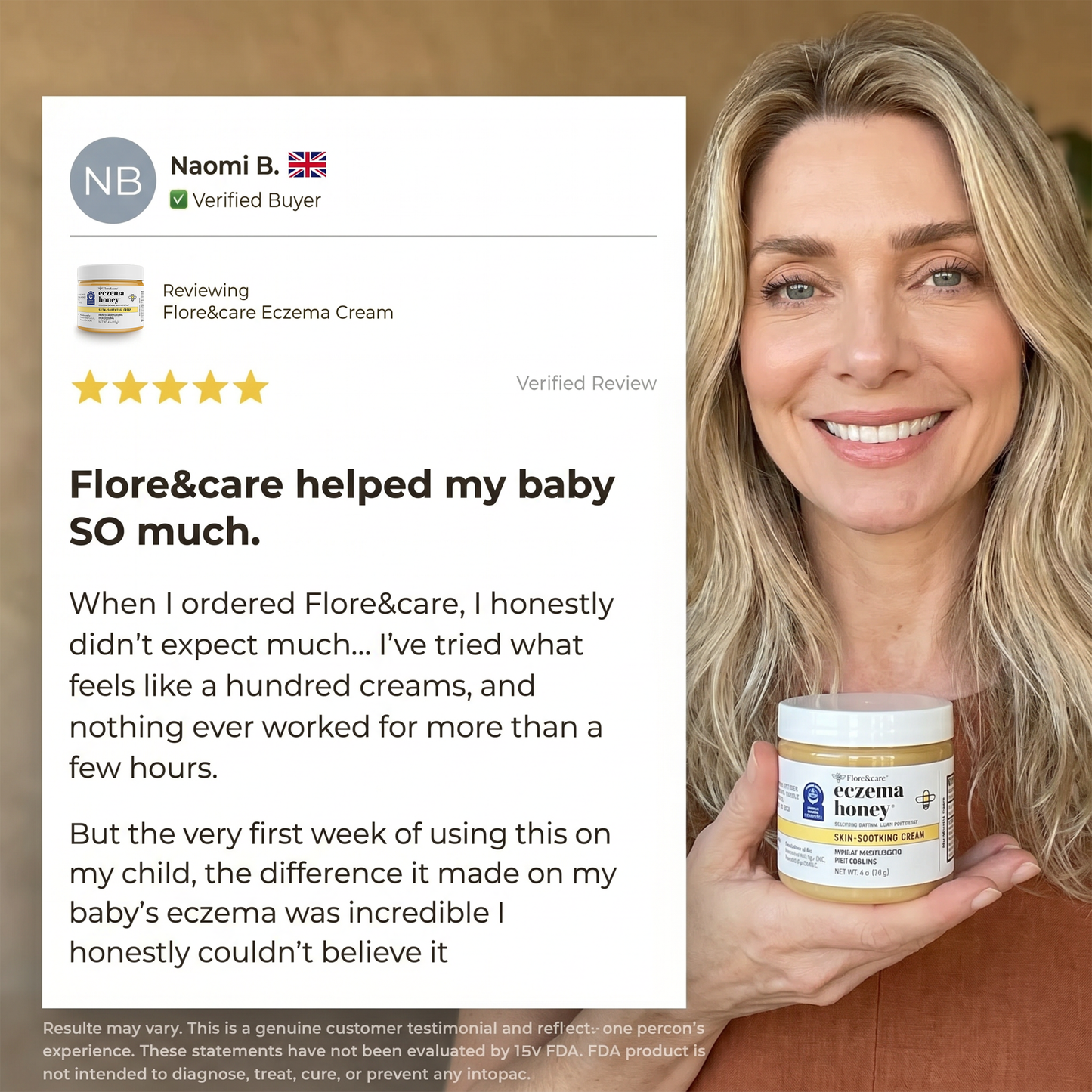 Eczema Honey Original Skin-Soothing Cream